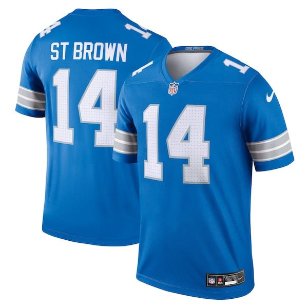 Amon-Ra St. Brown Detroit Lions Nike Legend Jersey - Blue