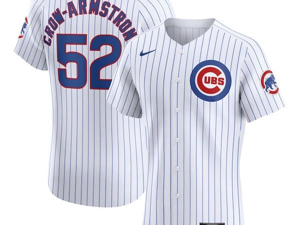 Pete Crow-Armstrong Chicago Cubs Nike Home Elite Player Jersey - White