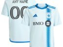 CF Montreal adidas Youth 2024 La Main Replica Custom Jersey – Light Blue