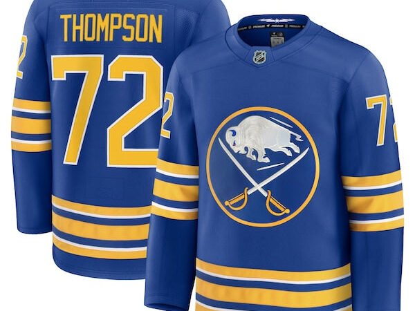 Tage Thompson Buffalo Sabres  Home Premium Jersey - Royal/Black