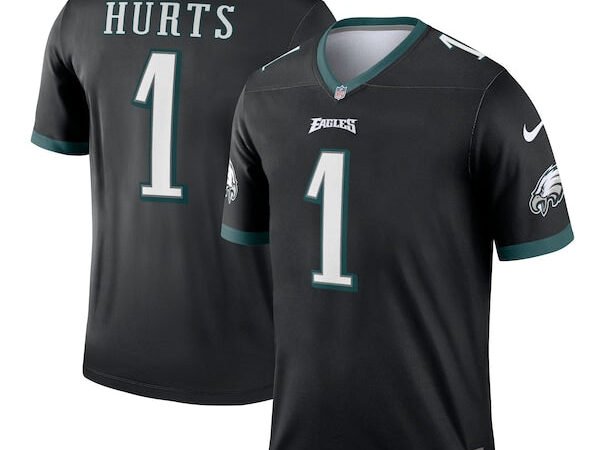 Jalen Hurts Philadelphia Eagles Nike Legend Jersey - Black