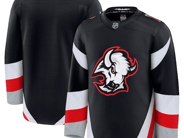 Buffalo Sabres Alternate Premium Jersey - Black/Royal/White