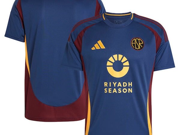 AS Roma adidas 2024/25 Third Replica Jersey - Navy/White