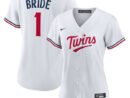 Minnesota Twins Nike Women's #1 Bride Home Replica Jersey - White