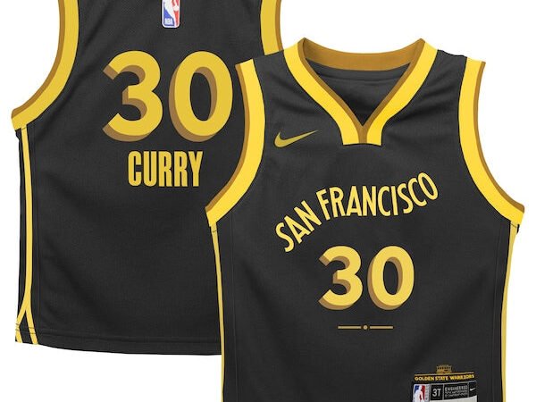 Stephen Curry Golden State Warriors Nike Toddler Swingman Replica Jersey - City Edition - Black