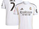 Vini Jr. Los Merengues adidas 2025/26 Home Authentic Jersey - White/Blue