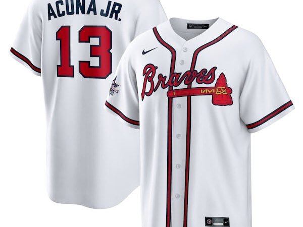 Ronald Acuña Jr. Atlanta Braves Nike Youth 2025 MLB All-Star Game Home Replica Player Jersey - White