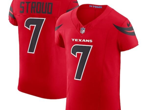 C.J. Stroud Houston Texans Nike Alternate Vapor F.U.S.E. Elite Jersey - Red
