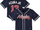Ronald Acuña Jr. Atlanta Braves Nike Toddler Alternate Replica Player Jersey - Navy