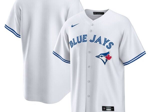 Toronto Blue Jays Nike Home Blank Replica Jersey - White