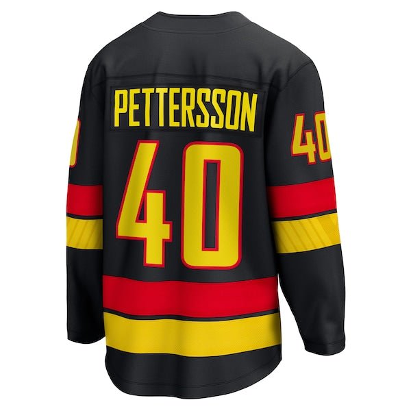 Elias Pettersson Vancouver Canucks Alternate - 2022/23 Premier Breakaway Player Jersey - Black