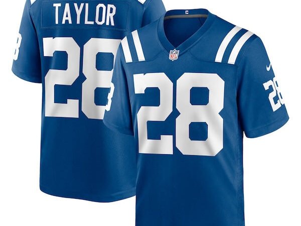 Jonathan Taylor Indianapolis Colts Nike Player Game Jersey - Royal/White