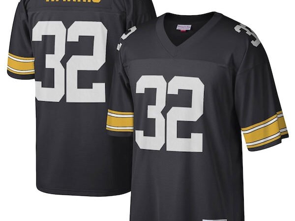 Franco Harris Pittsburgh Steelers Legacy Replica Jersey - Black/White