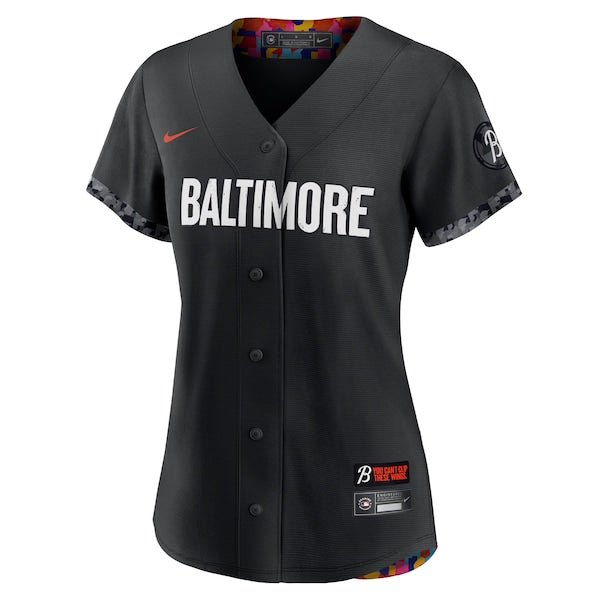 Cal Ripken Baltimore Orioles Nike Women's 2023 City Connect Replica Player Jersey - Black