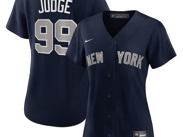 Aaron Judge New York Yankees Nike Women's Alternate Replica Player Jersey - Navy/White