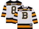 Cam Neely Boston Bruins  1991/92 Alternate Captain Blue Line Player Jersey - White