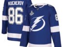 Nikita Kucherov Tampa Bay Lightning adidas 2021 Stanley Cup Champions Authentic Player Jersey - Blue