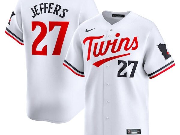 Ryan Jeffers Minnesota Twins Nike Home Limited Player Jersey - White