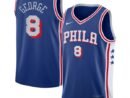 Paul George Philadelphia 76ers Nike Youth Swingman Jersey - Icon Edition - Royal