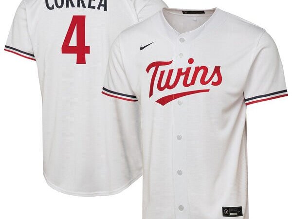Carlos Correa Minnesota Twins Nike Youth Home Replica Player Jersey - White