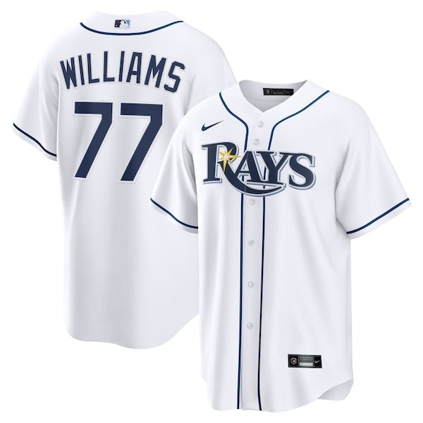 Carson Williams Tampa Bay Rays Nike Home Replica Player Jersey - White