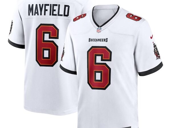 Baker Mayfield Tampa Bay Buccaneers Nike Away Game Jersey - White