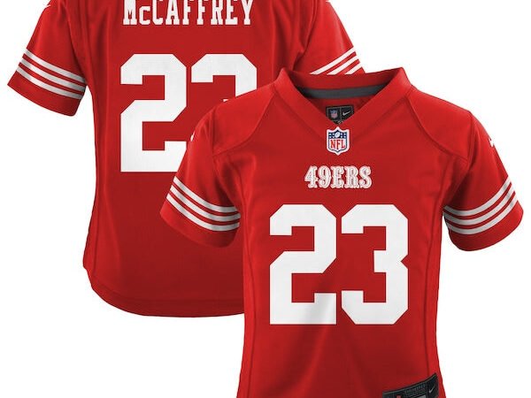 Christian McCaffrey San Francisco 49ers Nike Preschool Player Game Jersey - Scarlet