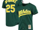 Mark McGwire Oakland Athletics 1997 Cooperstown Collection Authentic Jersey - Green