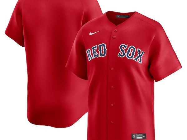 Boston Red Sox Nike Alternate Limited Jersey - Red/White