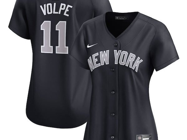 Anthony Volpe New York Yankees Nike Women's Alternate Limited Player Jersey – Navy