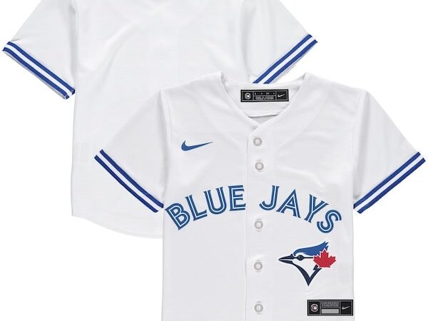 Toronto Blue Jays Nike Preschool Home Replica Team Jersey - White