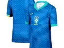Brazil National Team Nike Youth 2024 Away Stadium Replica Jersey – Blue