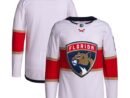 Florida Panthers adidas Away Primegreen Authentic Jersey – White