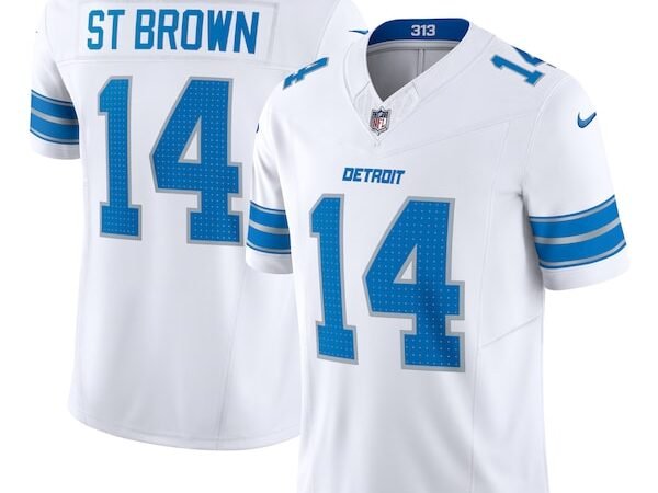 Amon-Ra St. Brown Detroit Lions Nike Vapor F.U.S.E. Limited Jersey - White
