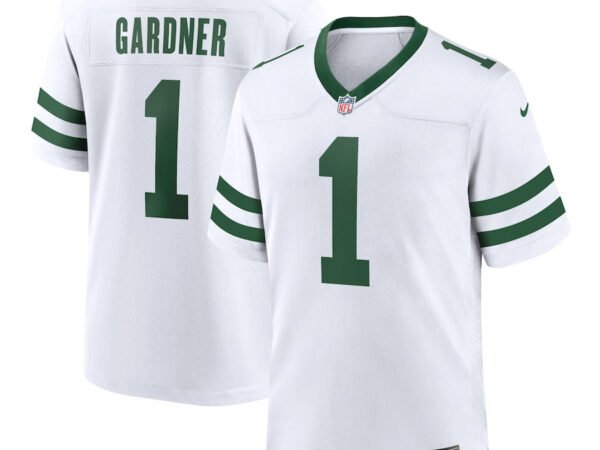 Ahmad Sauce Gardner New York Jets Nike Youth Game Jersey - White