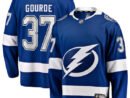 Yanni Gourde Tampa Bay Lightning  Home Breakaway Jersey - Blue
