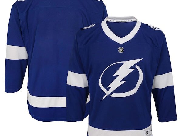 Tampa Bay Lightning Youth Replica Jersey - Blue