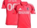 St. Louis City SC adidas 2025 Forever CITY Red Authentic Custom Jersey - Red