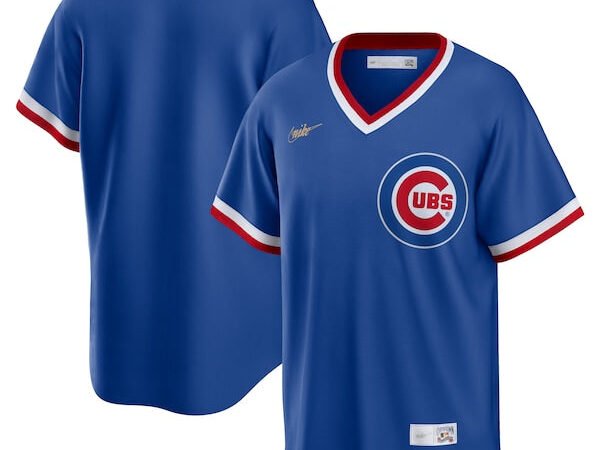 Chicago Cubs Nike Road Cooperstown Collection Team Jersey - Royal