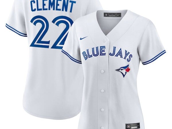 Ernie Clement Toronto Blue Jays Nike Women's Home Replica Jersey - White