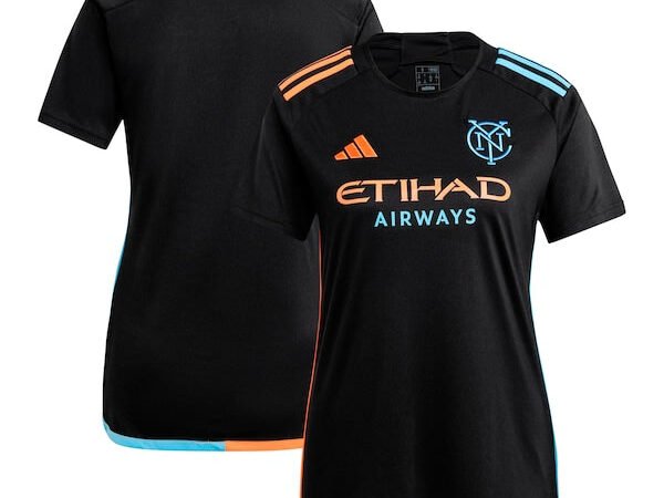 New York City FC adidas Women's 2024 24/7 Kit Replica Jersey – Black