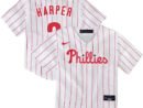 Bryce Harper Philadelphia Phillies Nike Toddler Home Replica Player Jersey - White
