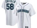 Luis Castillo Seattle Mariners Nike Home Replica Jersey - White