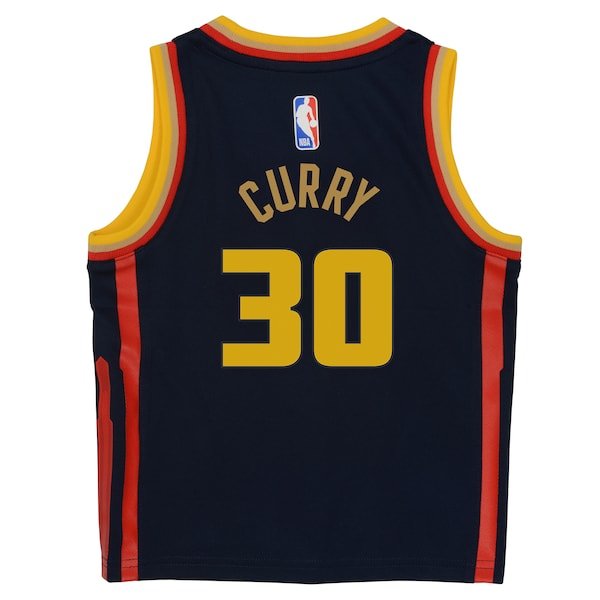 Stephen Curry Golden State Warriors Nike Preschool 2024/25 Swingman Player Jersey - City Edition - Navy