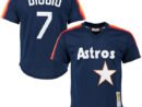 Craig Biggio Houston Astros Cooperstown Mesh Batting Practice Jersey - Navy