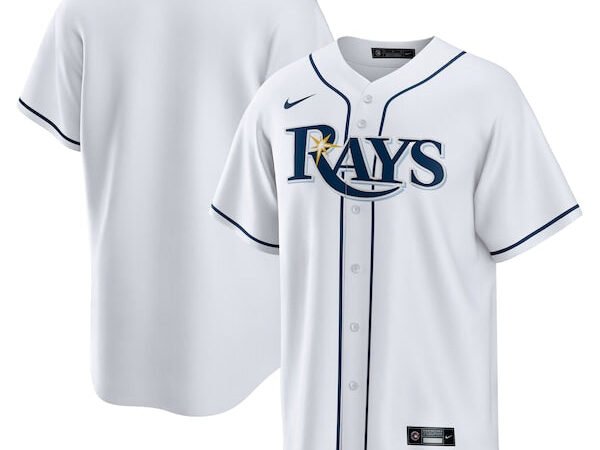 Tampa Bay Rays Nike Home Replica Team Jersey - White