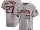 Jose Altuve Houston Astros Nike Road Limited Player Jersey - Gray