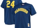 Ken Griffey Jr. Seattle Mariners Big & Tall Cooperstown Collection Mesh Batting Practice Jersey - Royal