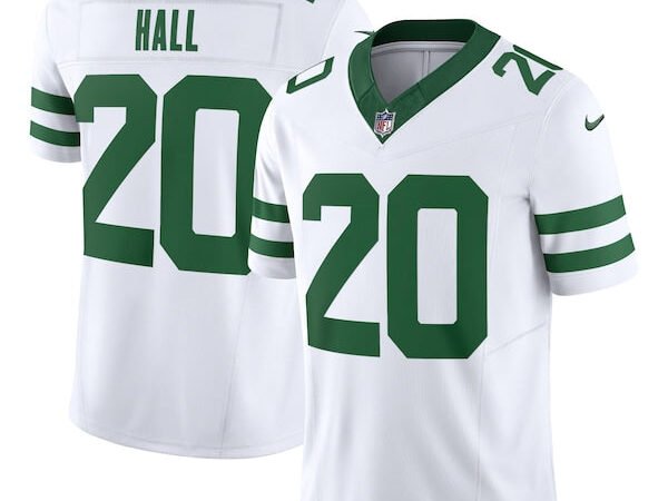 Breece Hall New York Jets Nike Vapor F.U.S.E. Limited Jersey - Legacy White/Black