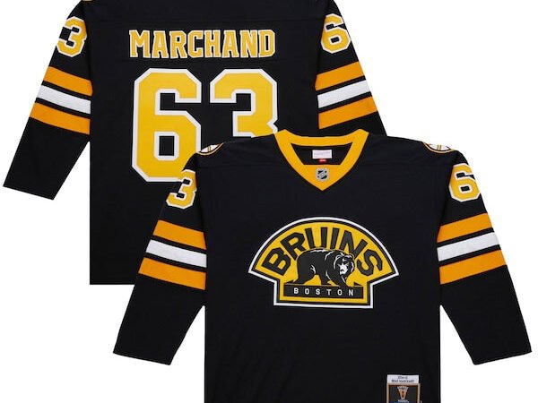 Brad Marchand Boston Bruins 2014-15 Power Play Jersey - Black